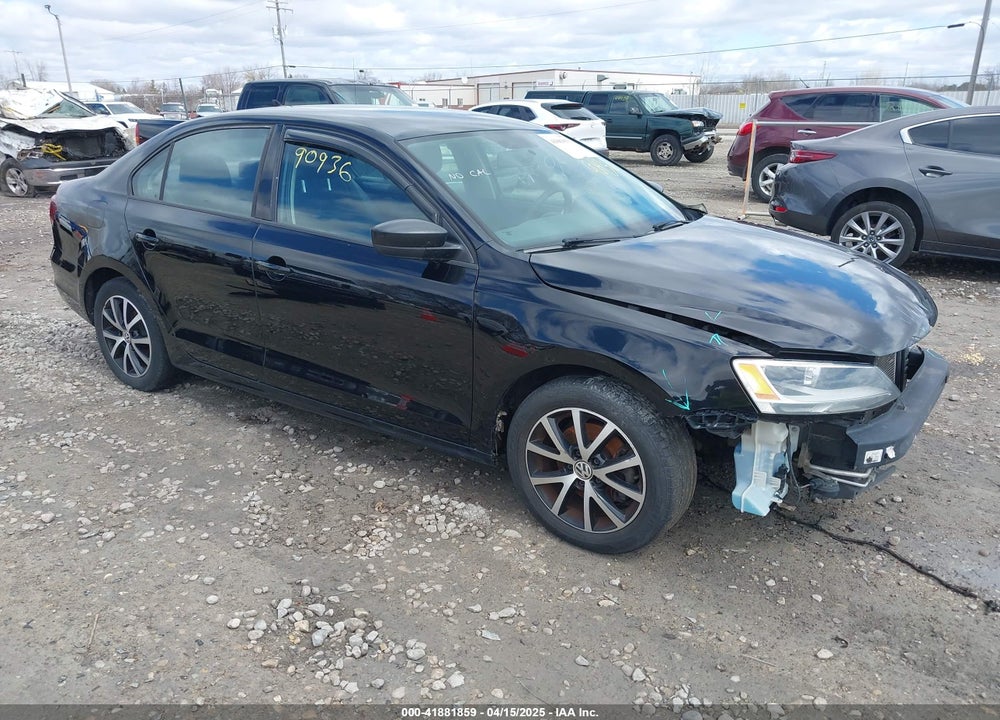 2016 VOLKSWAGEN JETTA 1.4T SE VIN: 3VWD67AJ3GM258243
