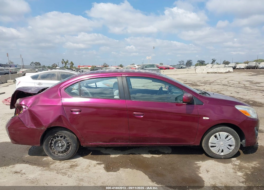 2017 MITSUBISHI MIRAGE VIN: ML32F3FJ3HHF13321