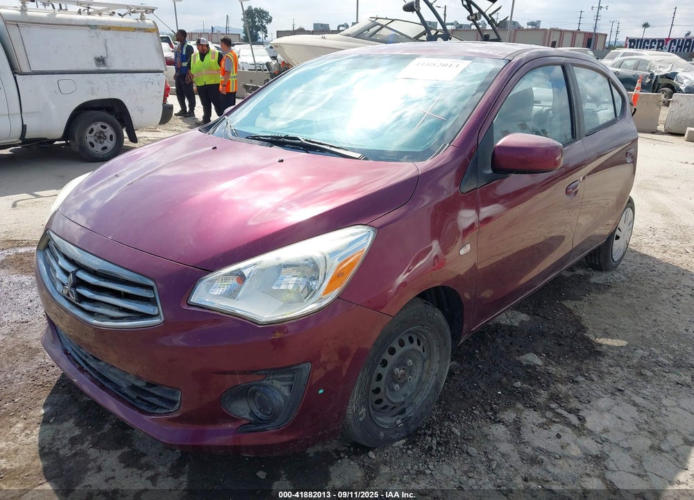 2017 MITSUBISHI MIRAGE VIN: ML32F3FJ3HHF13321