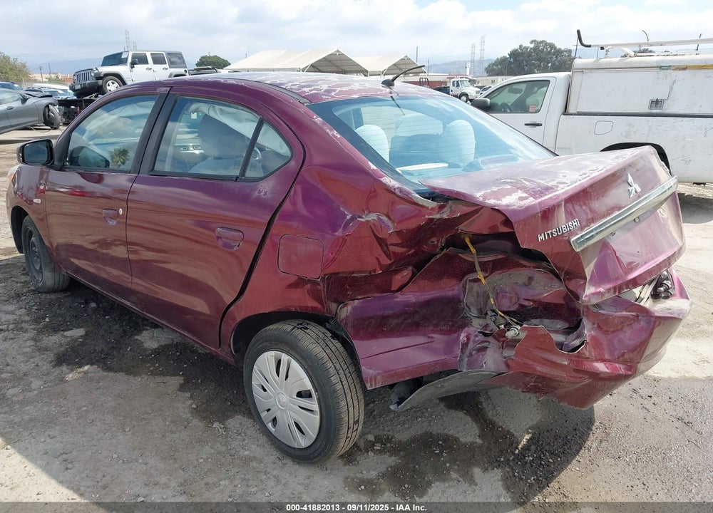 2017 MITSUBISHI MIRAGE VIN: ML32F3FJ3HHF13321