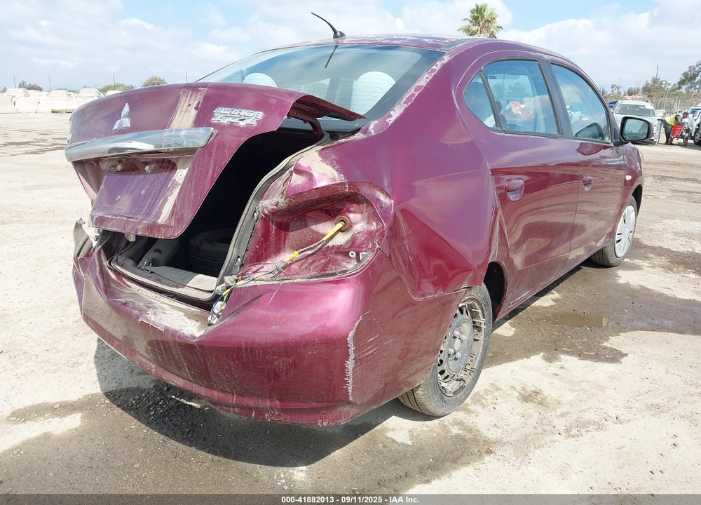 2017 MITSUBISHI MIRAGE VIN: ML32F3FJ3HHF13321