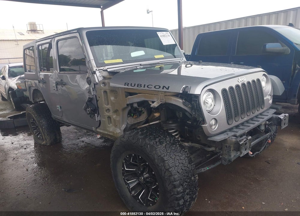 2018 JEEP WRANGLER JK UNLIMITED RUBICON 4X4 VIN: 1C4BJWFG1JL851768