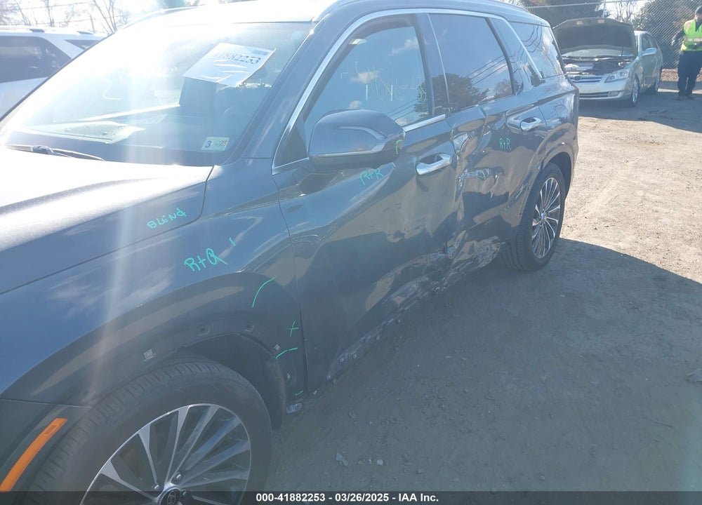 2023 HYUNDAI PALISADE VIN: KM8R7DGE1PU538507