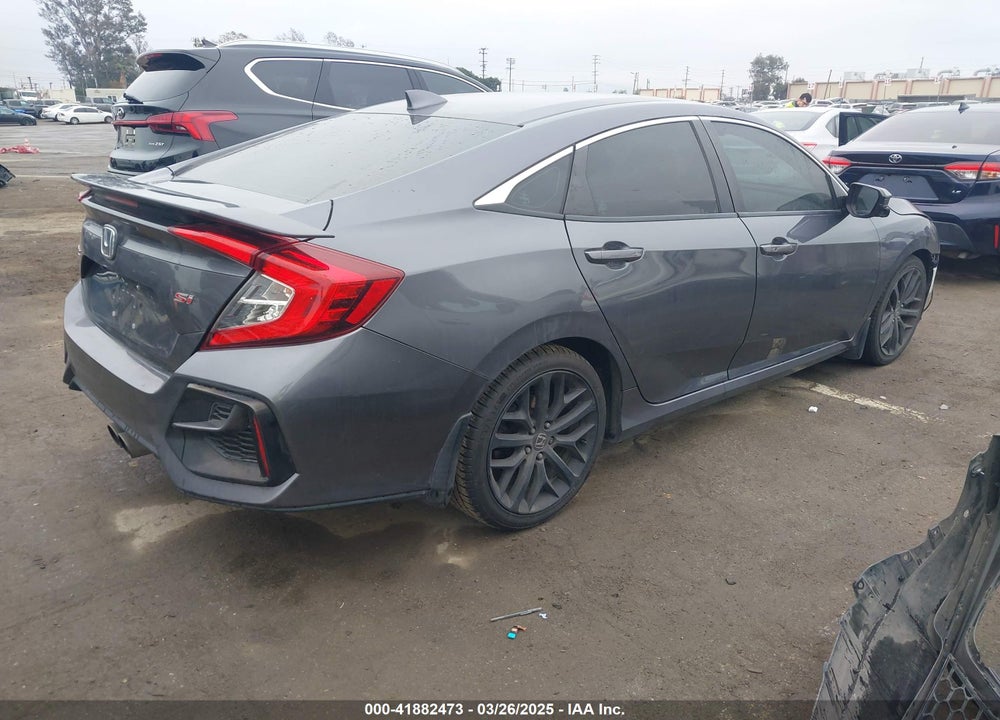 2020 HONDA CIVIC SI VIN: 2HGFC1E52LH700874
