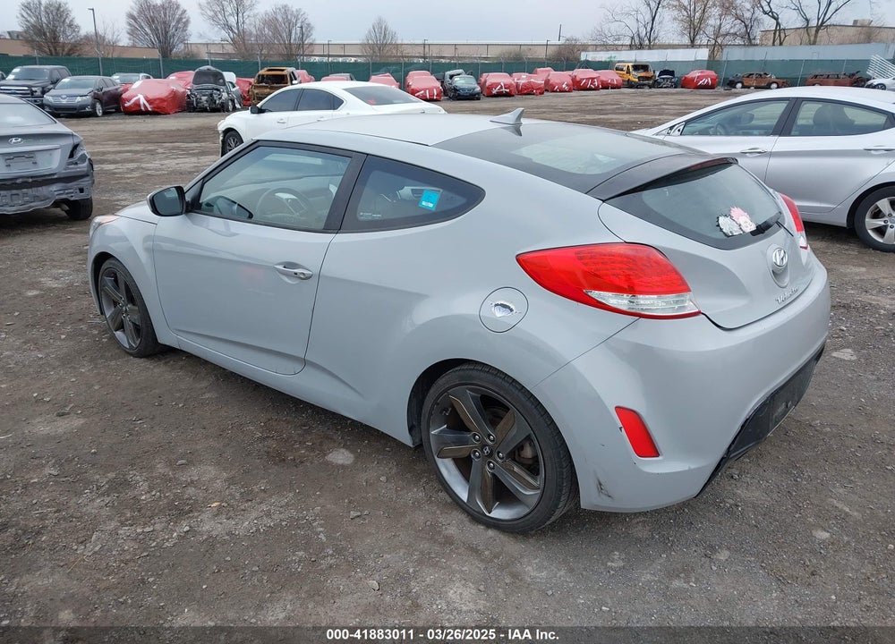 2013 HYUNDAI VELOSTER VIN: KMHTC6AD3DU140949