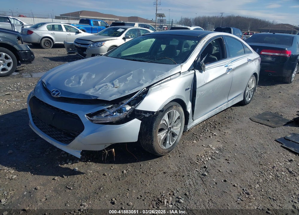 2014 HYUNDAI SONATA HYBRID VIN: KMHEC4A42EA107635