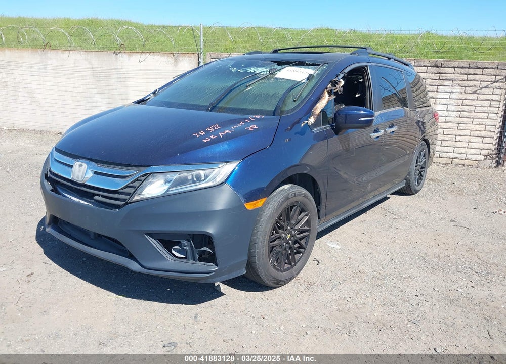 2018 HONDA ODYSSEY EX-L VIN: 5FNRL6H79JB041040