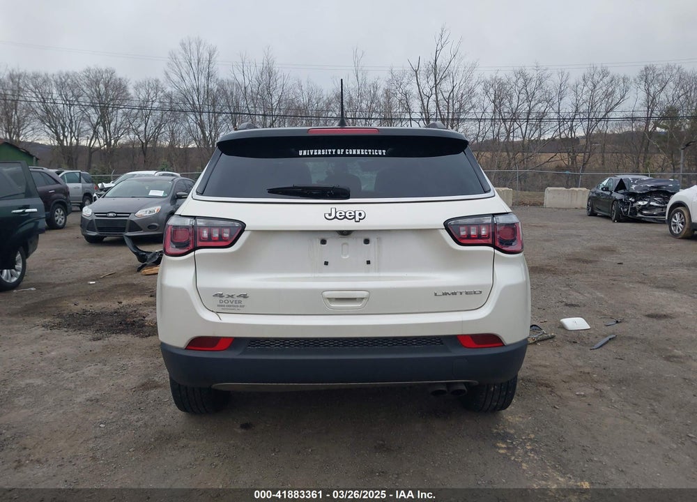 2018 JEEP COMPASS LIMITED VIN: 3C4NJDCB7JT348986