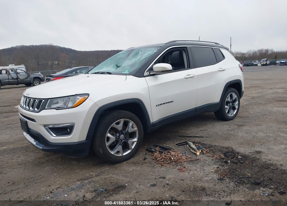 2018 JEEP COMPASS LIMITED VIN: 3C4NJDCB7JT348986