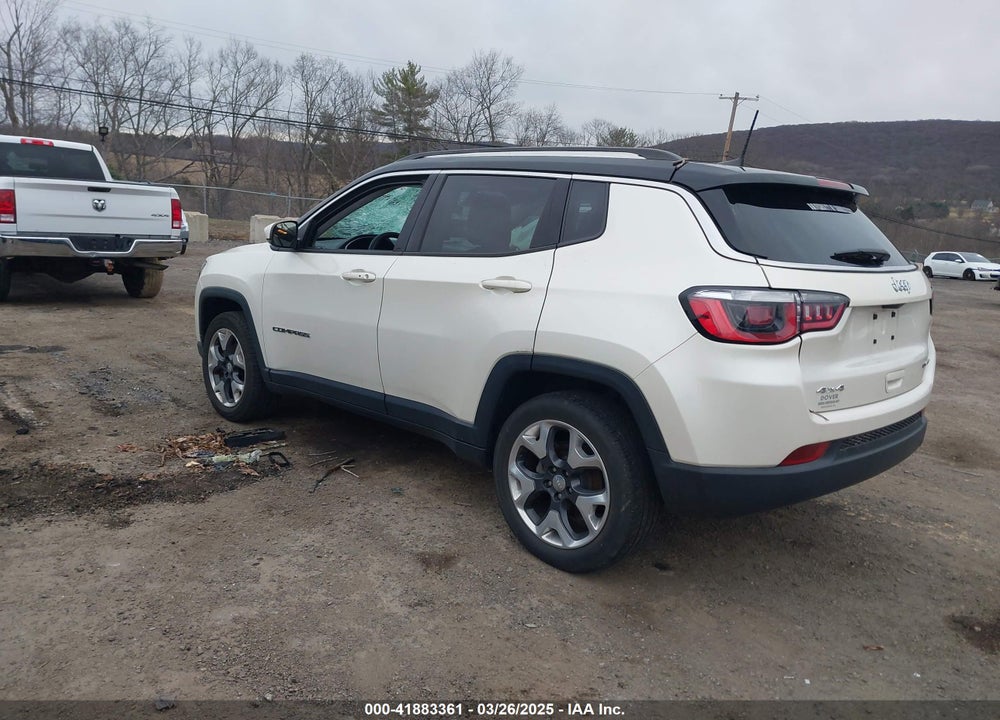 2018 JEEP COMPASS LIMITED VIN: 3C4NJDCB7JT348986