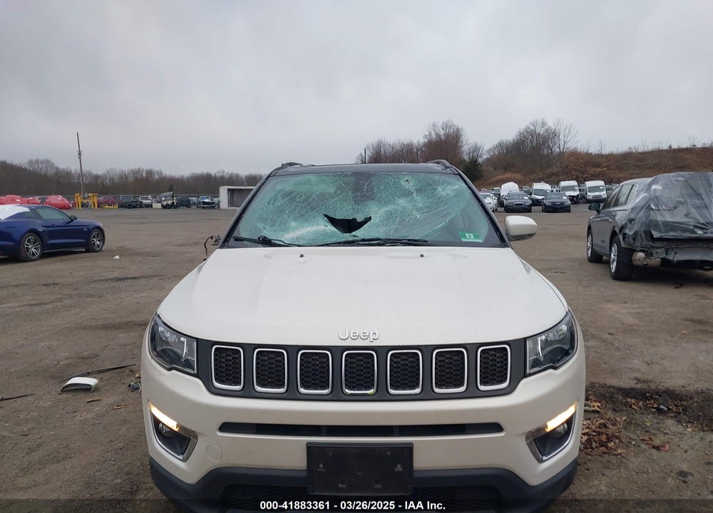 2018 JEEP COMPASS LIMITED VIN: 3C4NJDCB7JT348986
