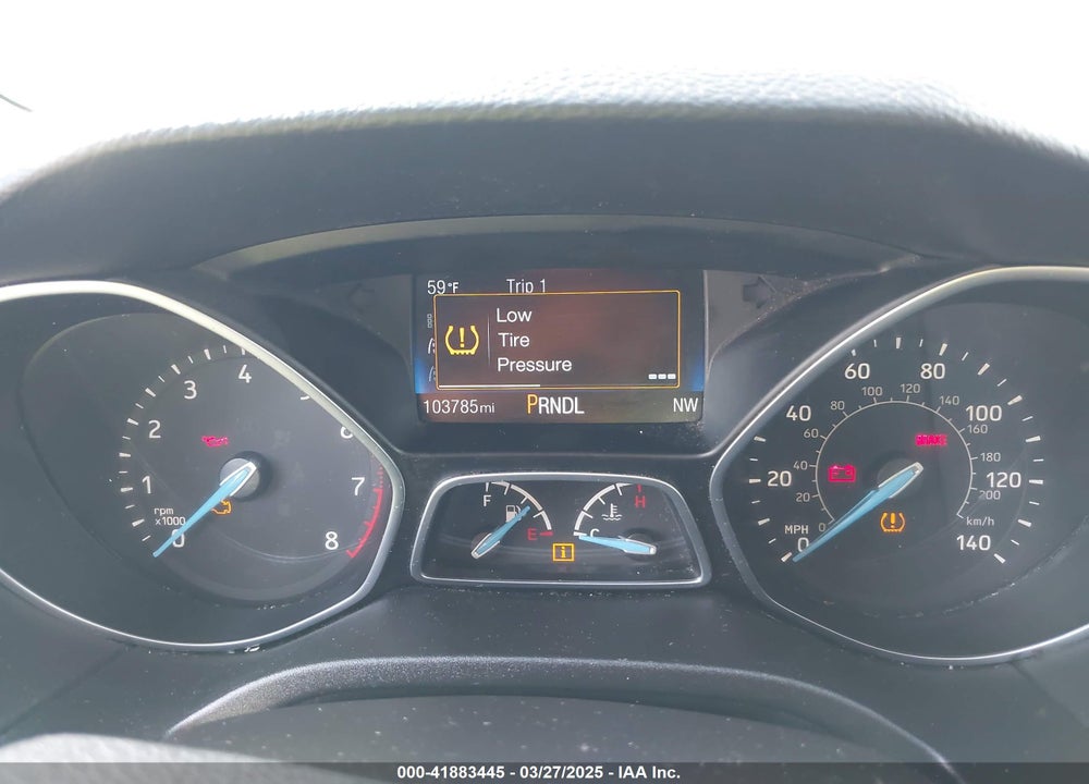 2017 FORD FOCUS VIN: 1FADP3F29HL242678