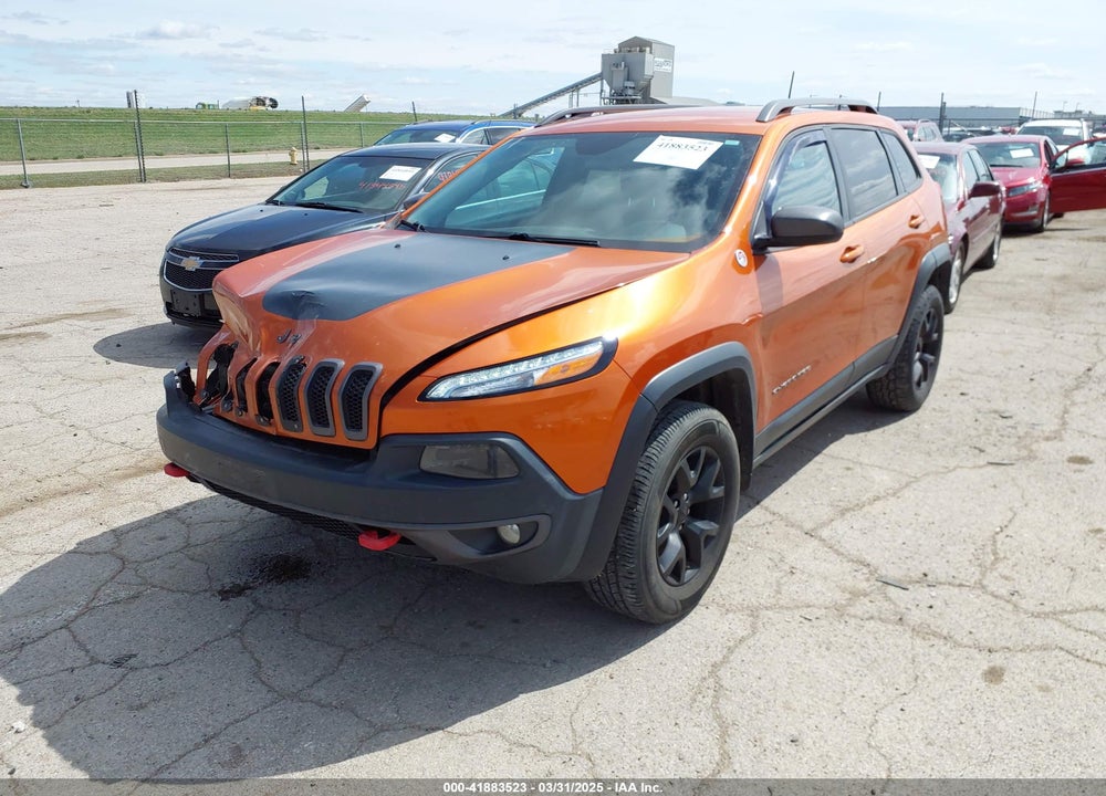 2016 JEEP CHEROKEE TRAILHAWK VIN: 1C4PJMBS4GW104841