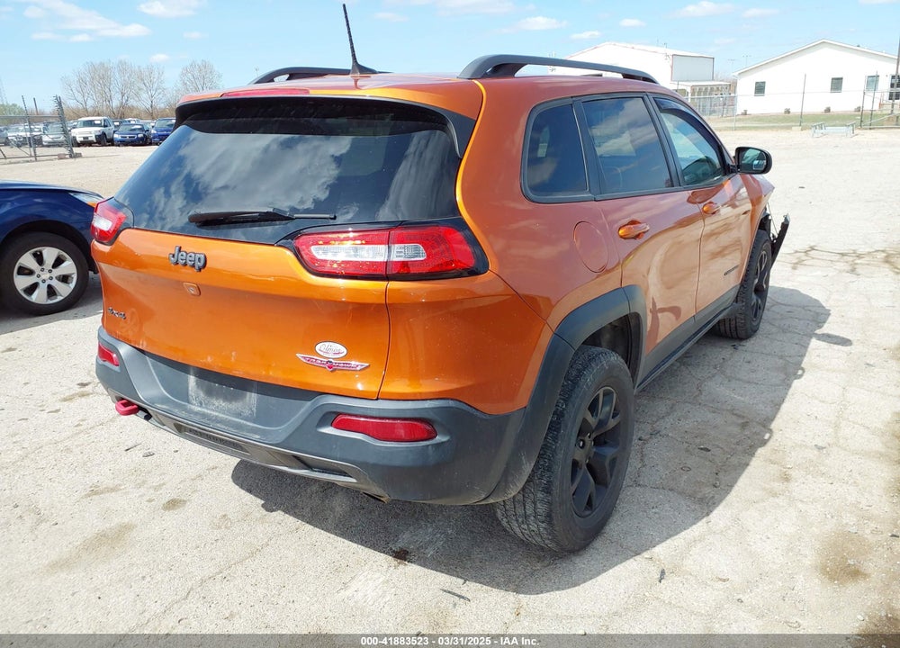 2016 JEEP CHEROKEE TRAILHAWK VIN: 1C4PJMBS4GW104841