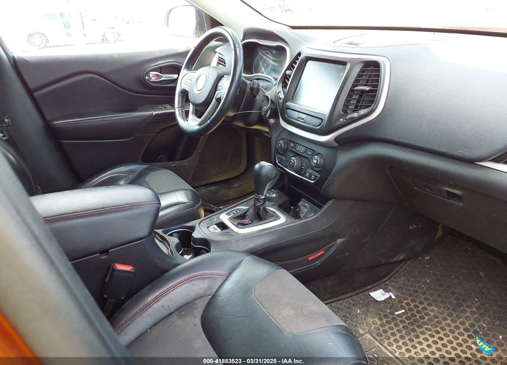 2016 JEEP CHEROKEE TRAILHAWK VIN: 1C4PJMBS4GW104841