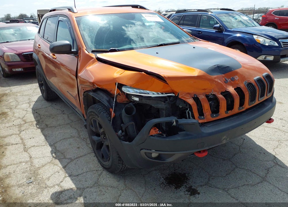 2016 JEEP CHEROKEE TRAILHAWK VIN: 1C4PJMBS4GW104841