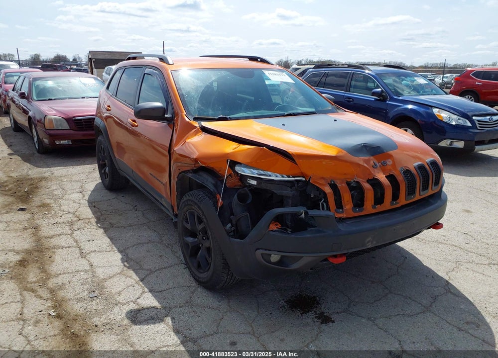 2016 JEEP CHEROKEE TRAILHAWK VIN: 1C4PJMBS4GW104841