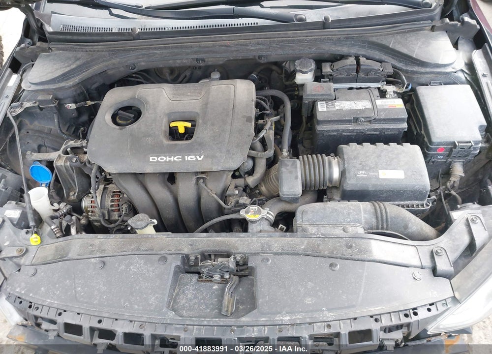 2018 HYUNDAI ELANTRA VIN: KMHD84LF6JU493349