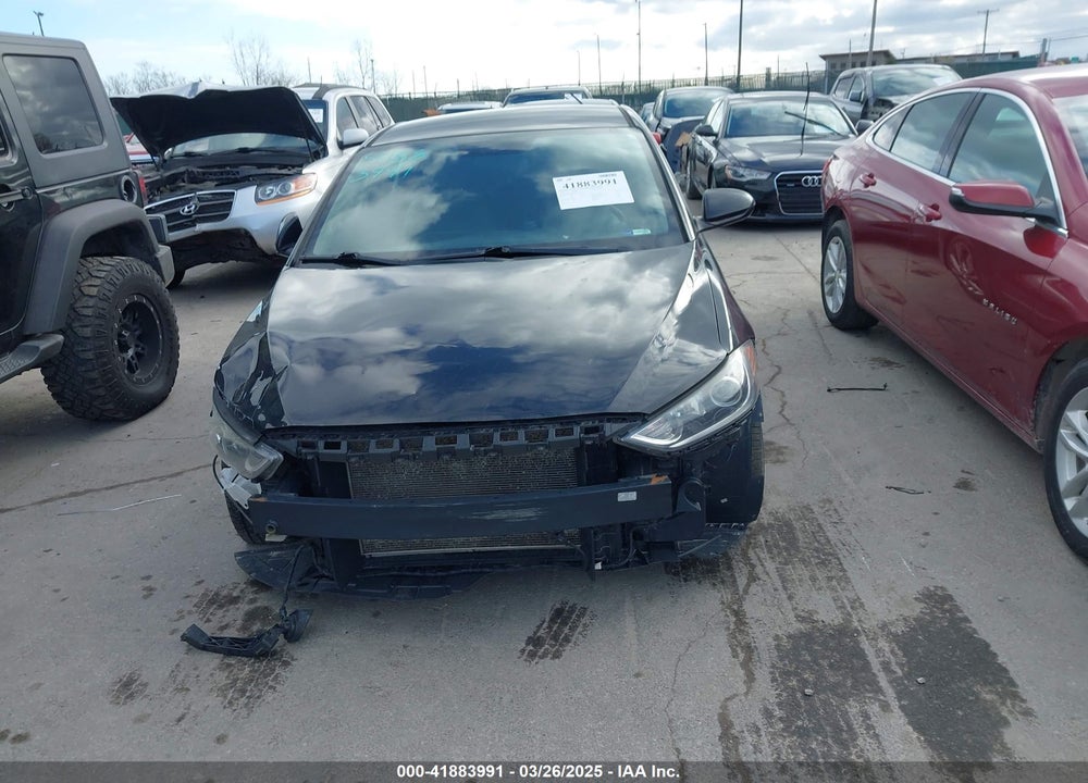 2018 HYUNDAI ELANTRA VIN: KMHD84LF6JU493349