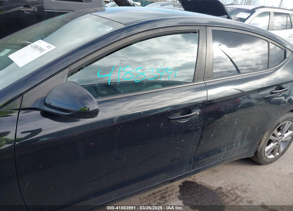 2018 HYUNDAI ELANTRA VIN: KMHD84LF6JU493349