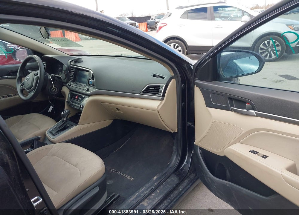 2018 HYUNDAI ELANTRA VIN: KMHD84LF6JU493349