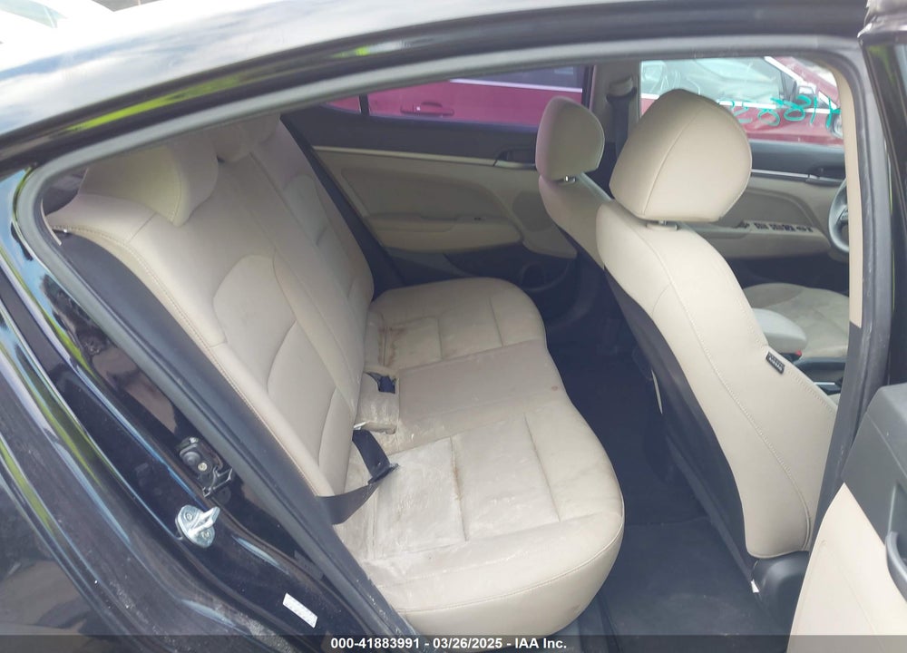 2018 HYUNDAI ELANTRA VIN: KMHD84LF6JU493349