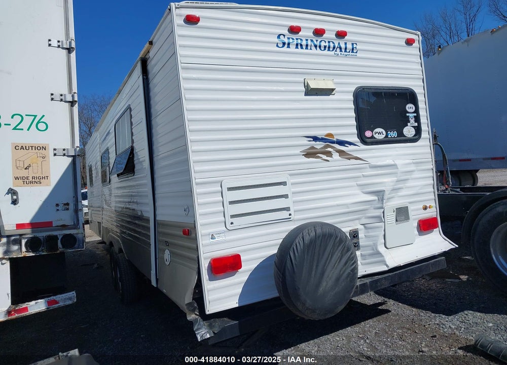 2008 KEYSTONE RV SPRINGDALE VIN: 4YDT2912183103754