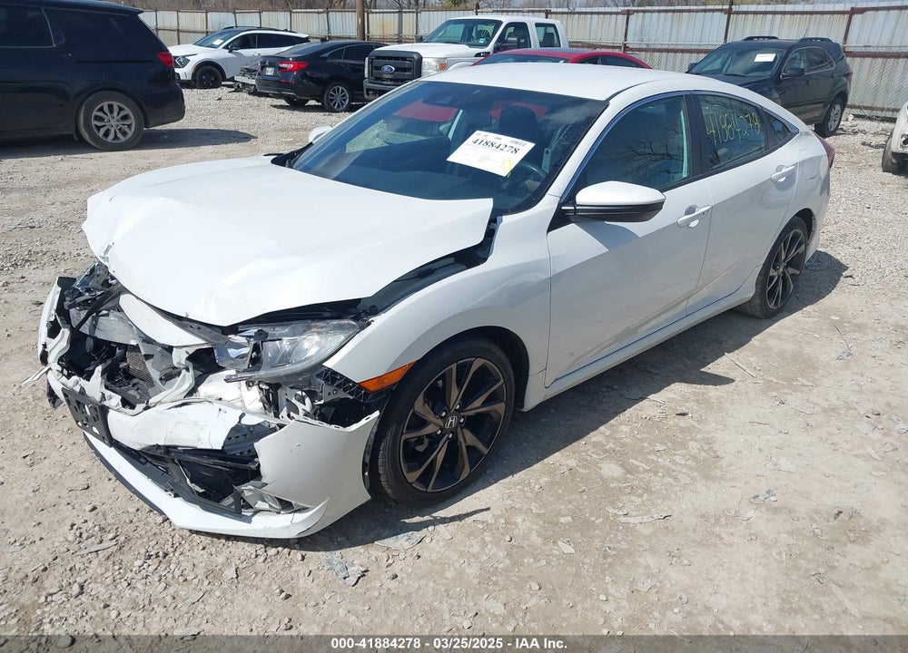 2019 HONDA CIVIC VIN: 2HGFC2F88KH506282