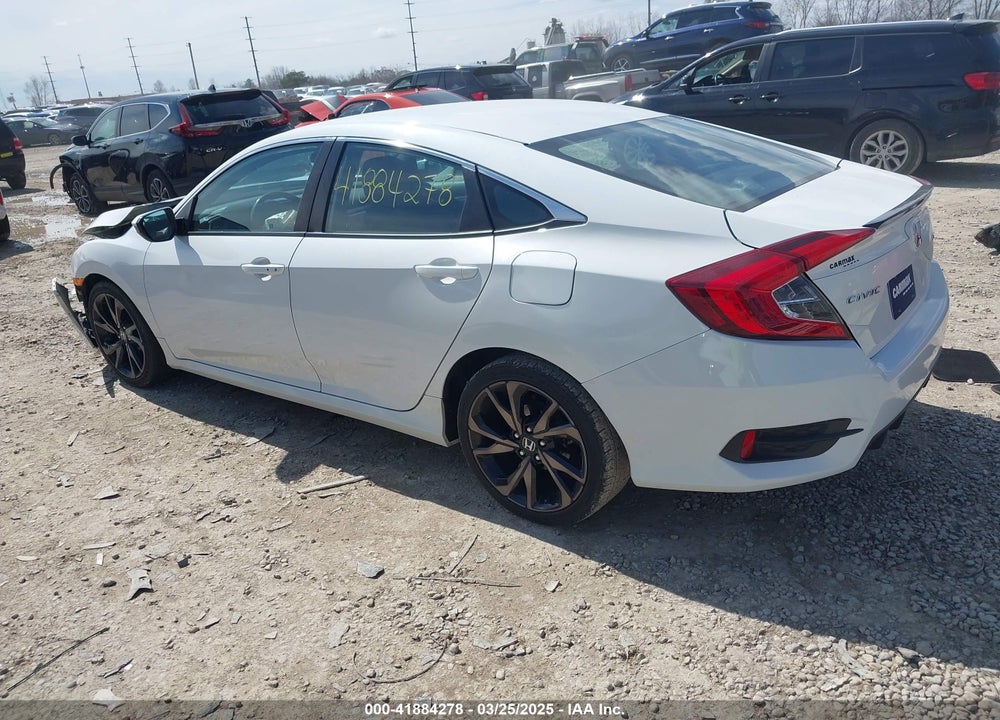 2019 HONDA CIVIC VIN: 2HGFC2F88KH506282
