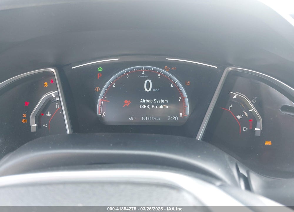 2019 HONDA CIVIC VIN: 2HGFC2F88KH506282