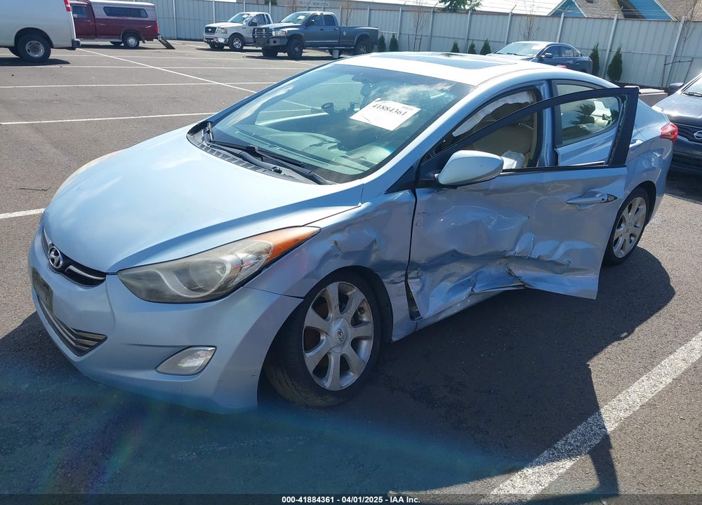 2011 HYUNDAI ELANTRA VIN: KMHDH4AE0BU096179