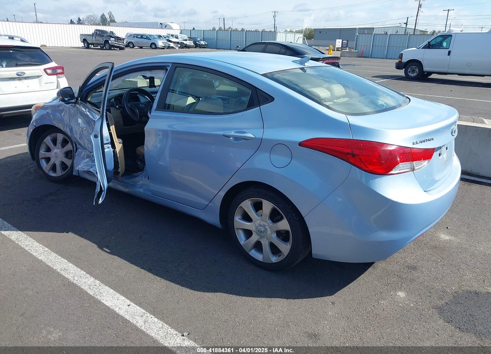 2011 HYUNDAI ELANTRA VIN: KMHDH4AE0BU096179