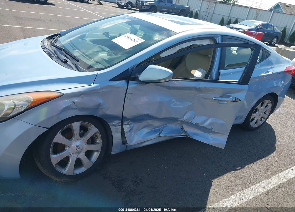 2011 HYUNDAI ELANTRA VIN: KMHDH4AE0BU096179
