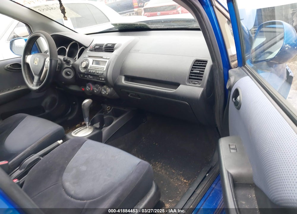 2007 HONDA FIT SPORT VIN: JHMGD38607S064002