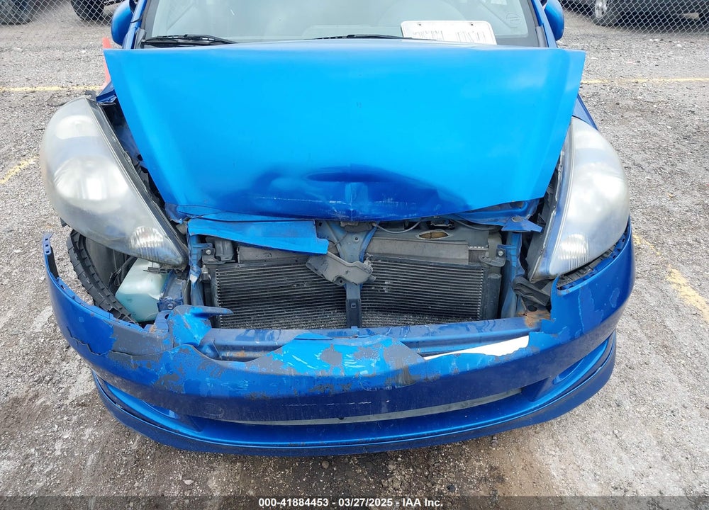 2007 HONDA FIT SPORT VIN: JHMGD38607S064002