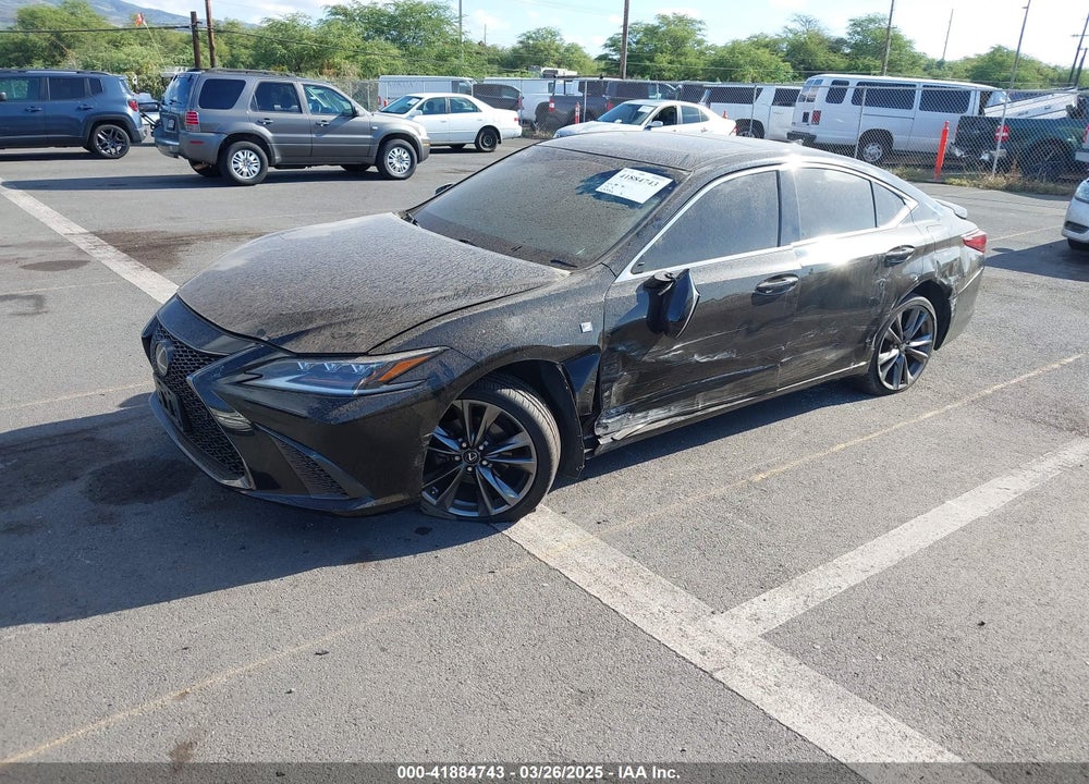 2019 LEXUS ES 350 F-SPORT VIN: JTHBZ1B1XK2005576
