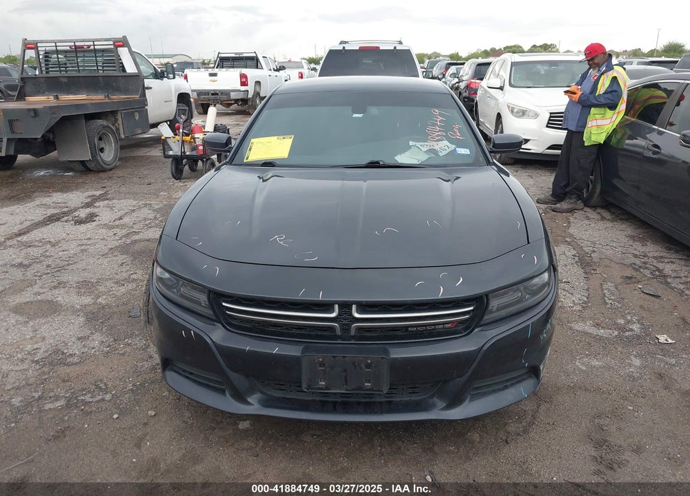 2016 DODGE CHARGER SE VIN: 2C3CDXFG8GH267878