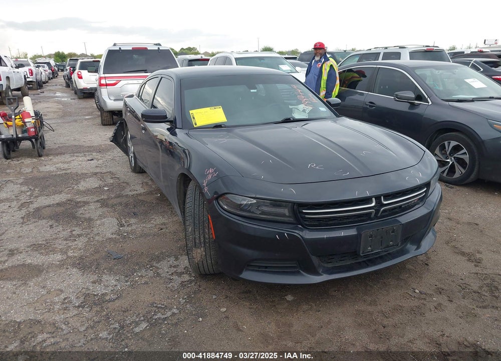 2016 DODGE CHARGER SE VIN: 2C3CDXFG8GH267878