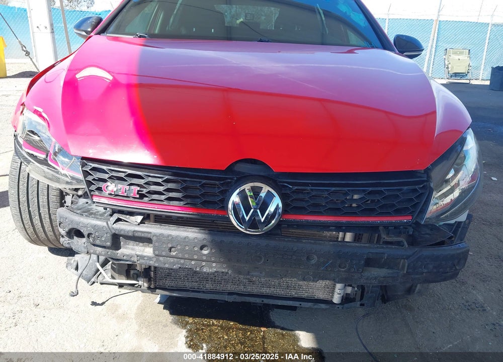 2016 VOLKSWAGEN GOLF VIN: 3VW4T7AU7GM044892