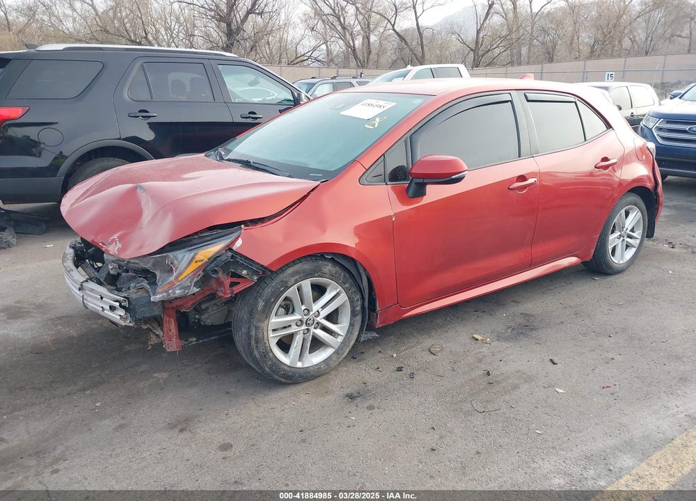 2019 TOYOTA COROLLA VIN: JTNK4RBE5K3025175