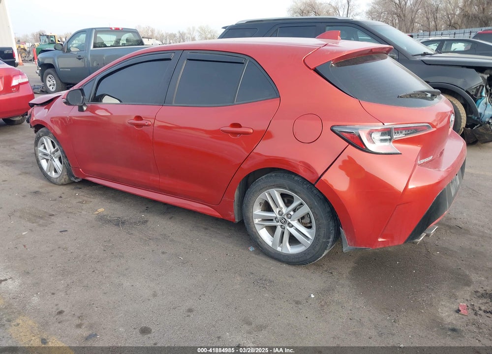 2019 TOYOTA COROLLA VIN: JTNK4RBE5K3025175