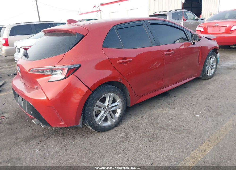 2019 TOYOTA COROLLA VIN: JTNK4RBE5K3025175