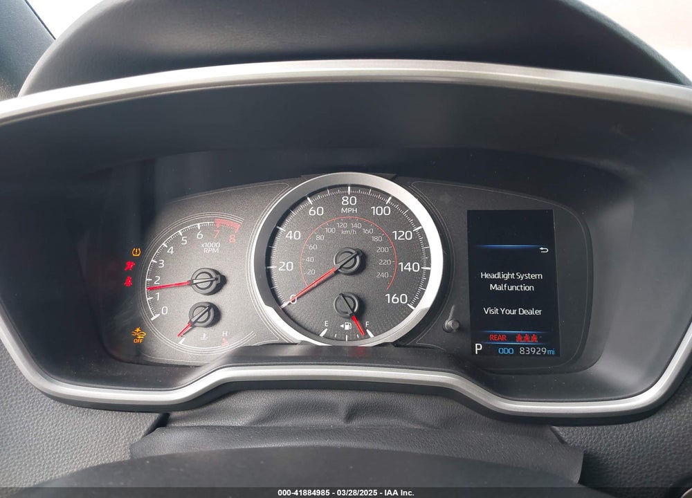 2019 TOYOTA COROLLA VIN: JTNK4RBE5K3025175