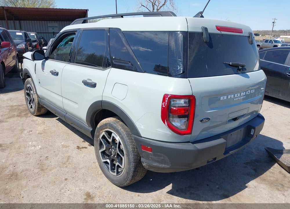 2021 FORD BRONCO SPORT BIG BEND VIN: 3FMCR9B64MRA26353
