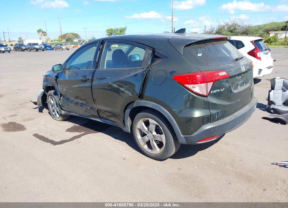 2018 HONDA HR-V VIN: 3CZRU5H37JG703433