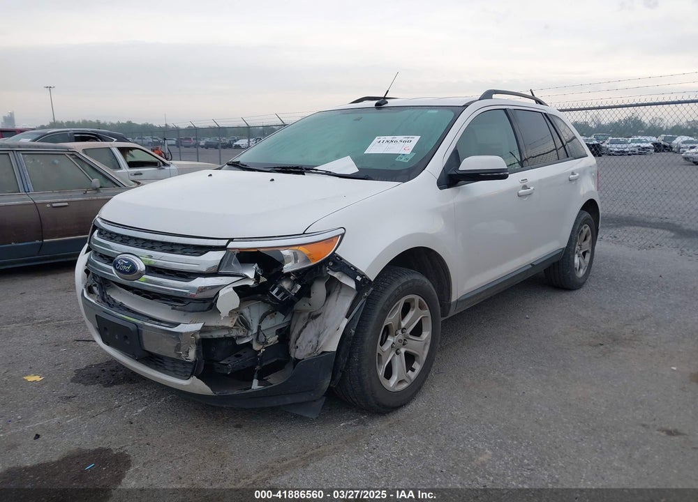 2014 FORD EDGE SEL VIN: 2FMDK3JC0EBB16354
