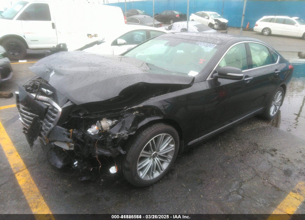 2018 GENESIS G80 3.8 VIN: KMHGN4JEXJU232709