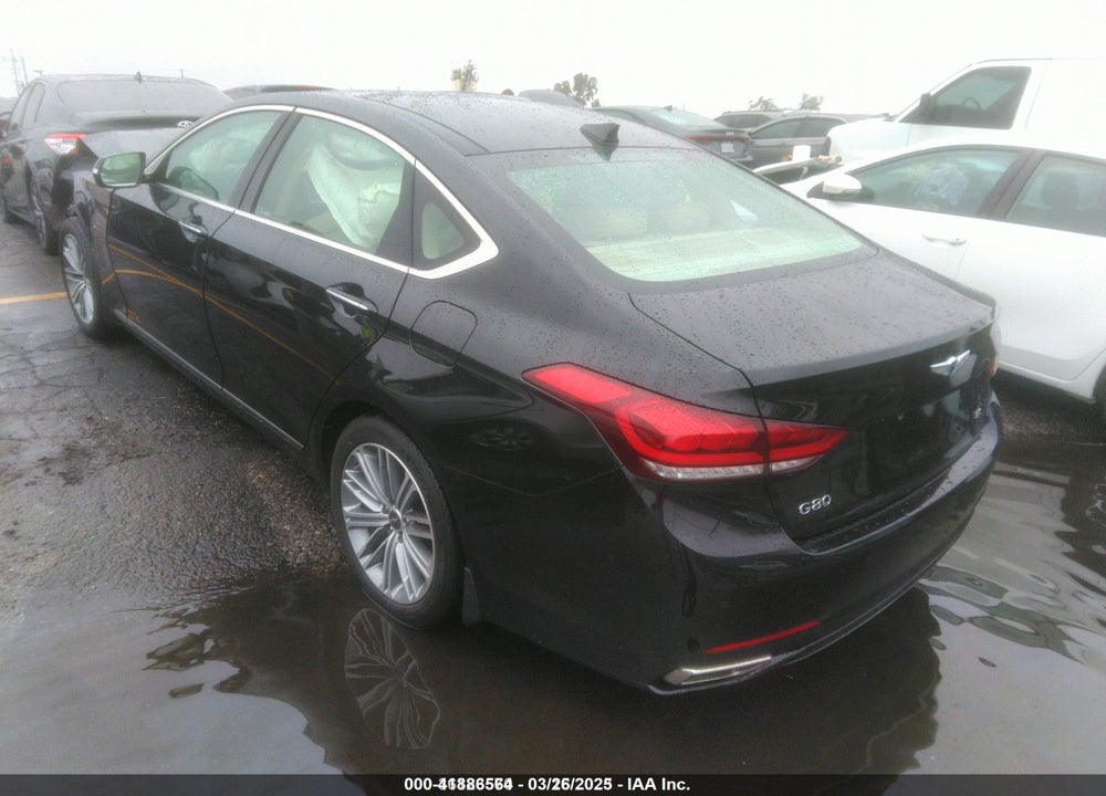 2018 GENESIS G80 3.8 VIN: KMHGN4JEXJU232709