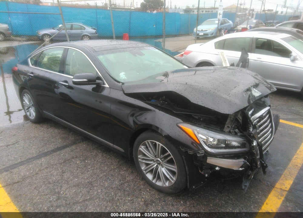 2018 GENESIS G80 3.8 VIN: KMHGN4JEXJU232709