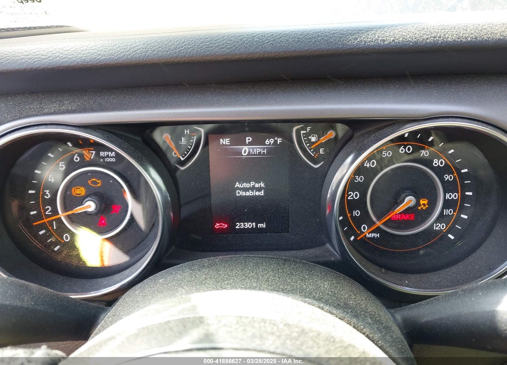 2022 JEEP GLADIATOR VIN: 1C6HJTAG4NL168041